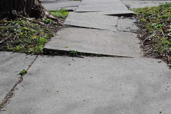Concrete Sidewalk Leveling in Plano