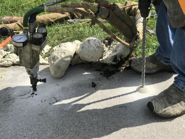 Concrete Pad Lifting in Plano