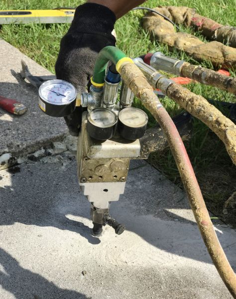 Concrete Sidewalk Lifting in Plano